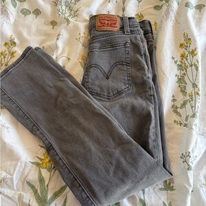 Levi’s wedgie fit black womens jeans